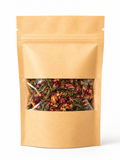 Green Tea & Red Rose petals